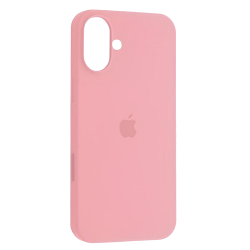 Чохол Apple silicone case iPhone 16 Chalk Pink (HC)